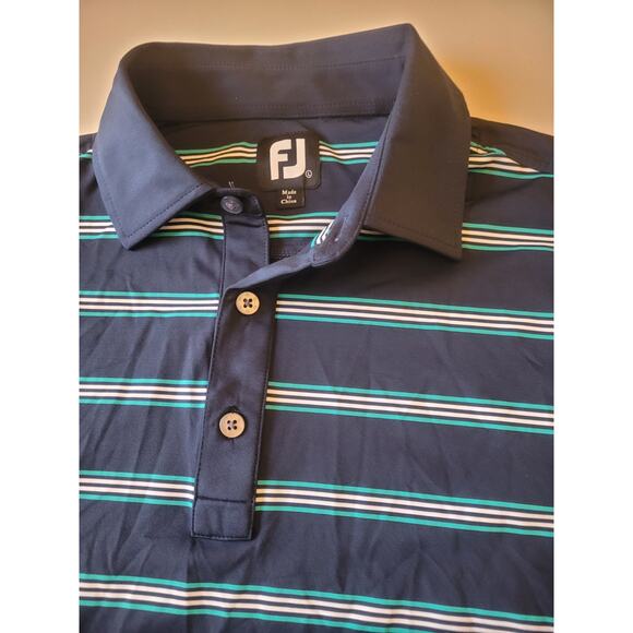 FootJoy Polo Lot 4 Shirts Size Large Foot Joy FJ Short Sleeve - Picture 14 of 16